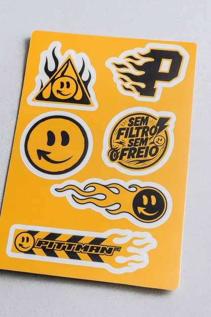 Adesivos PITHMAN – Kit Exclusivo